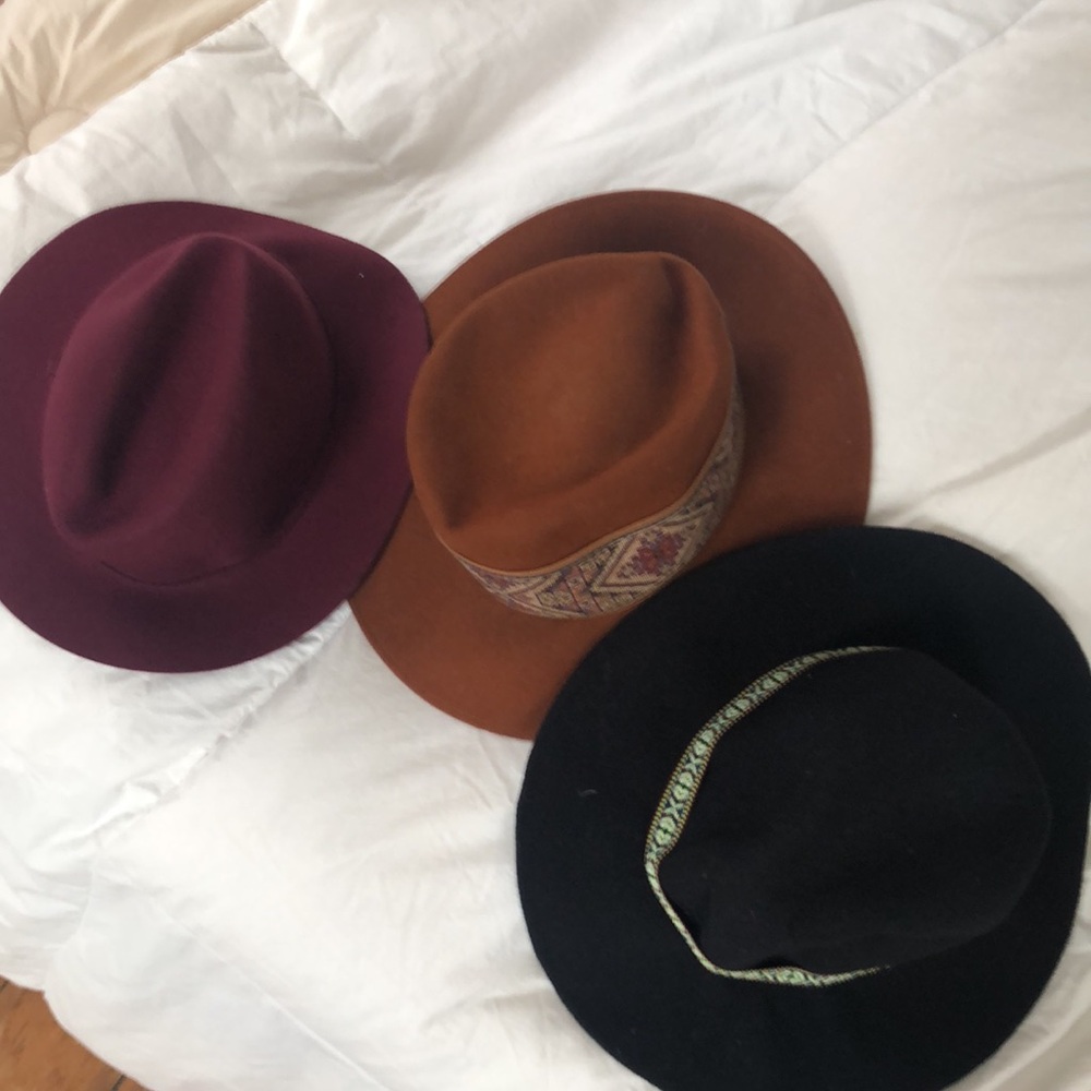 Three Wool Hats